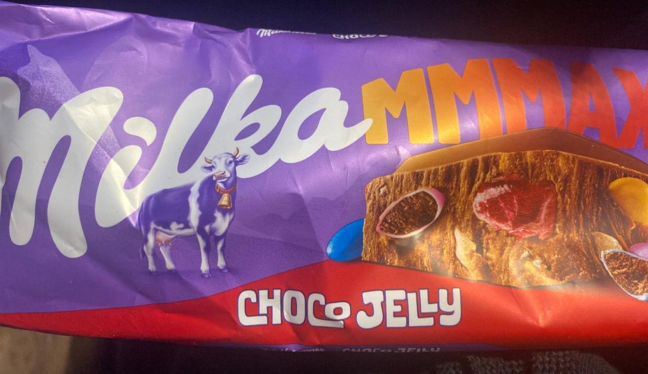 Fotografie - Milka MMMAX Choco jelly