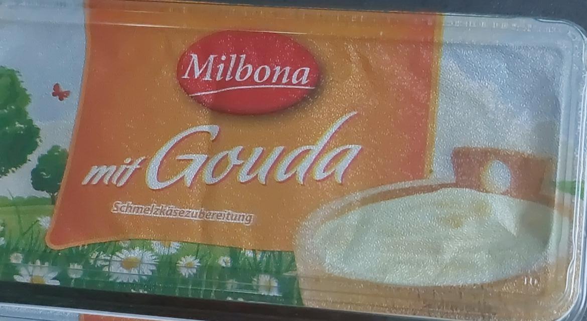 Fotografie - Schmelzkäsezubereitung mit Gouda milbona 