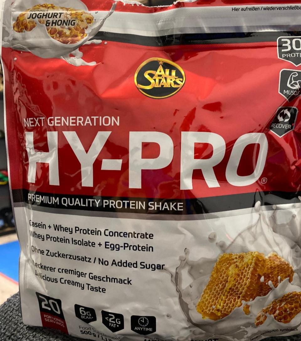 Fotografie - HYPRO all stars med a jogurt
