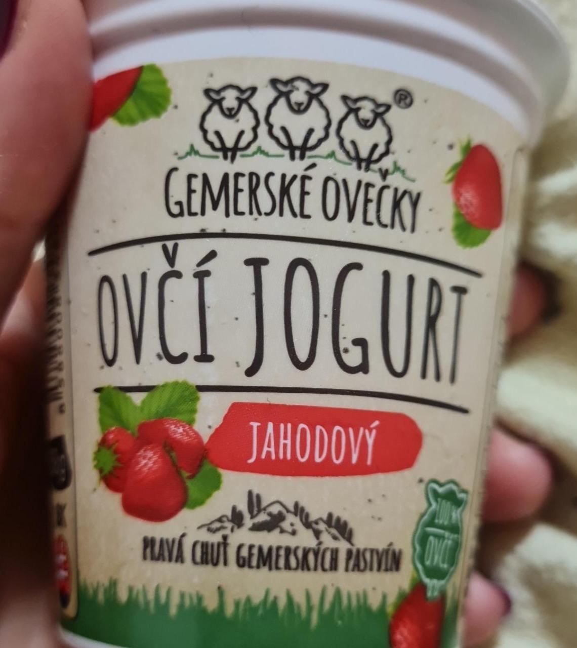 Fotografie - Ovčí Jogurt Jahodový Gemerské Ovečky