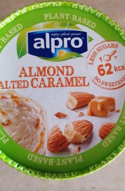 Fotografie - Alpro Almond salted caramel zmrzlina