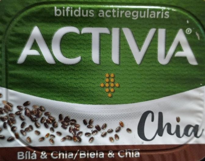 Fotografie - Danone Activia biela chia