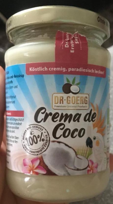 Fotografie - Crema de Coco Dr Goerg