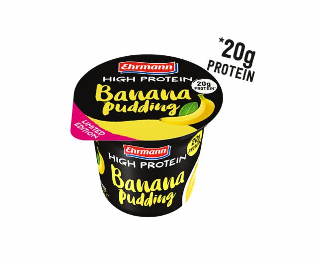 Fotografie - High Protein Banana Pudding Ehrmann