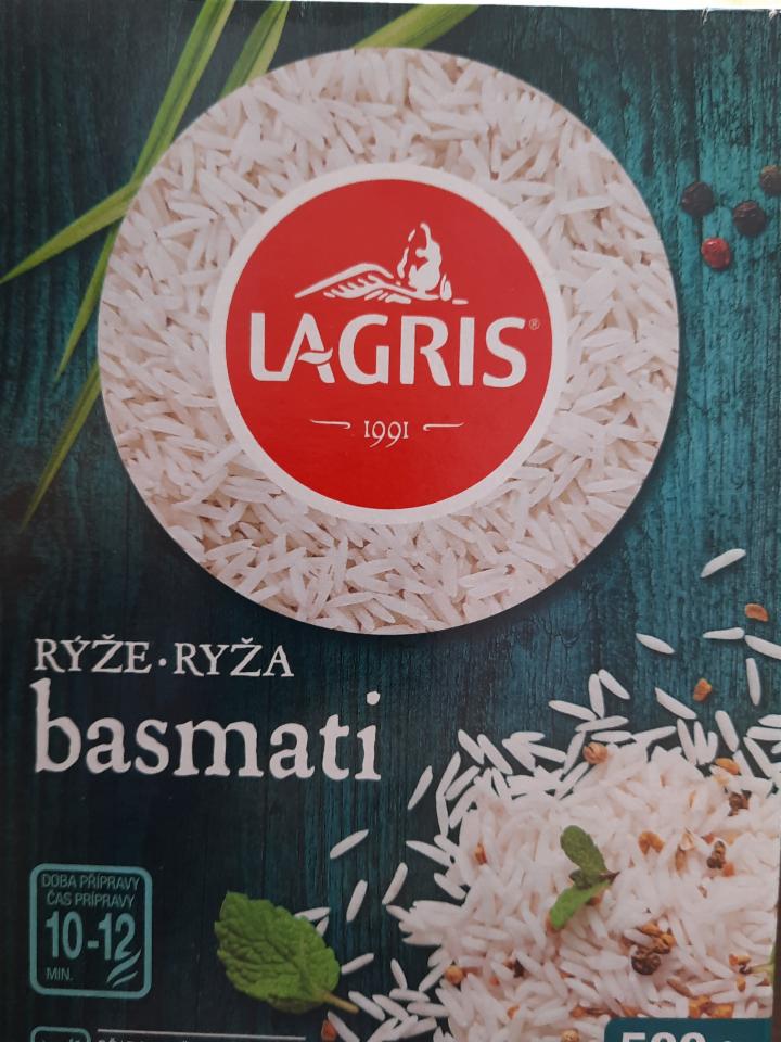 Fotografie - ryža basmati lagris