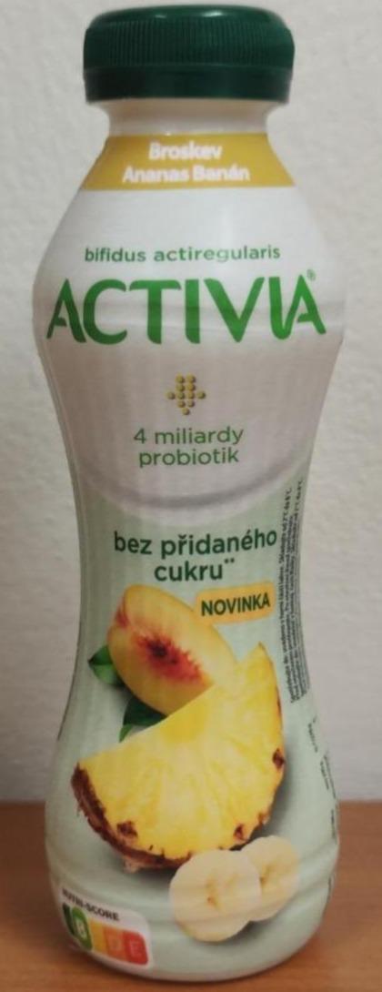 Fotografie - Activia Ananás Broskyňa Banán