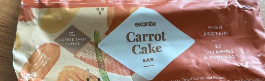 Fotografie - Carrot Cake bar Exante
