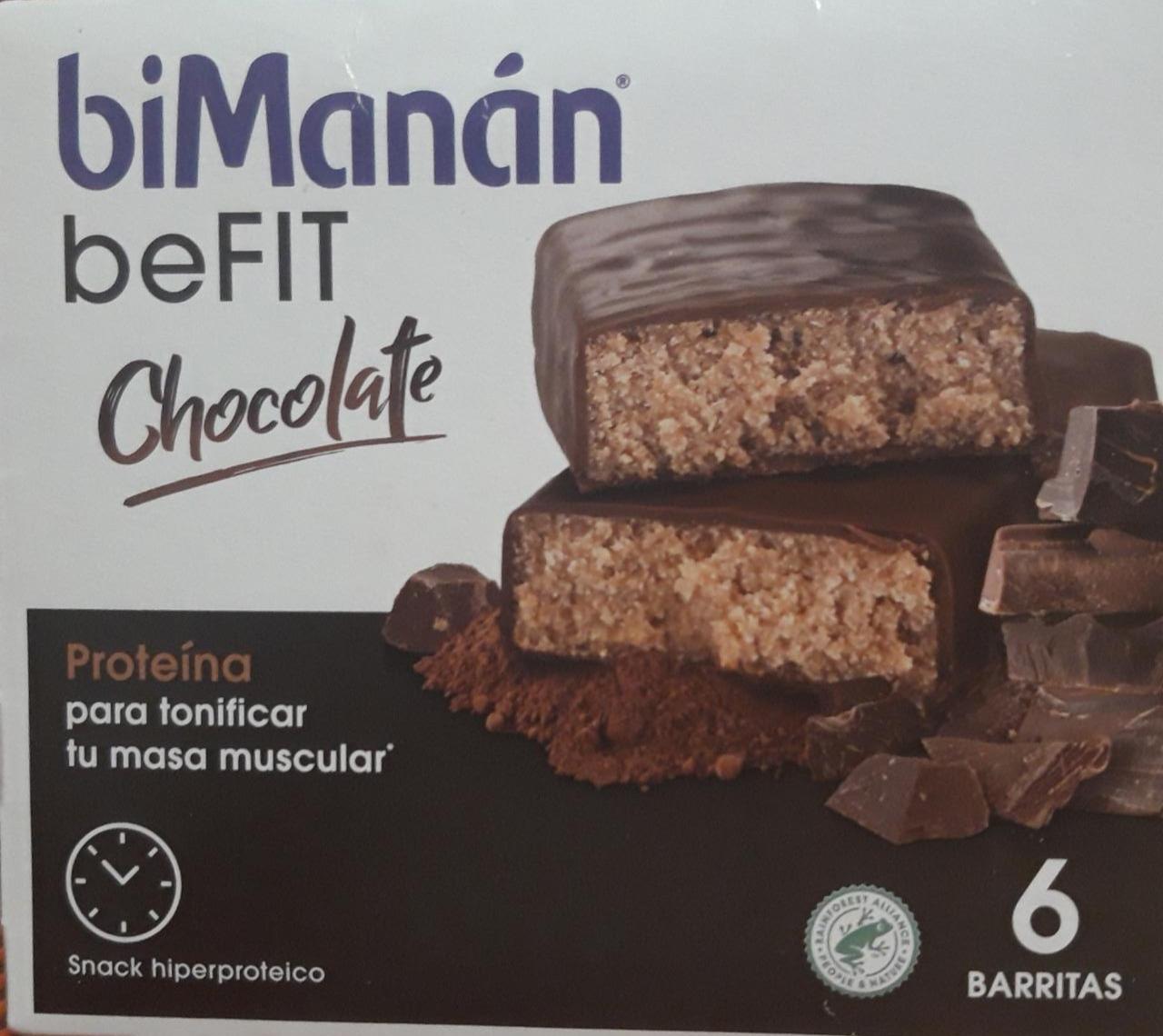 Fotografie - beFit Chocolate biManán