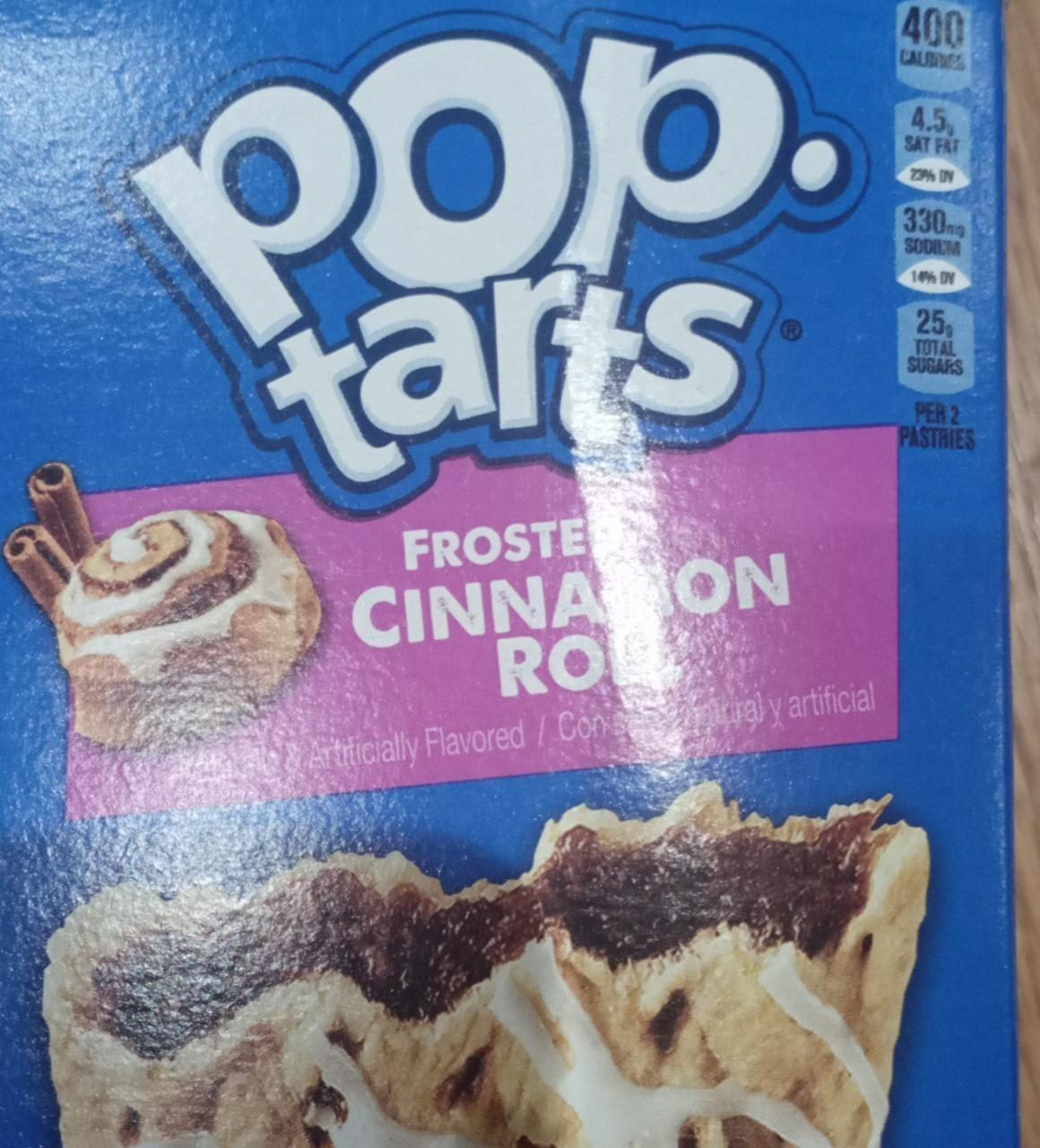 Fotografie - Pop Tarts Frosted Cinnamon Roll Kellogg's Pop Tarts