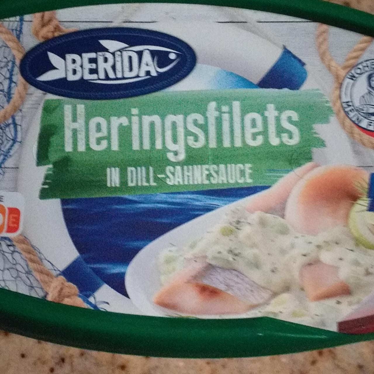 Fotografie - Heringsfilets in Dill-Sahnesauce Berida