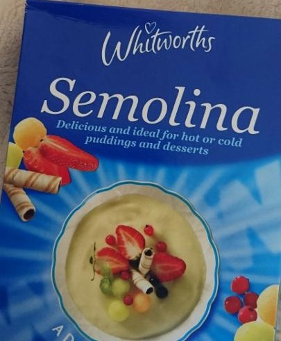 Fotografie - semolina whitworths