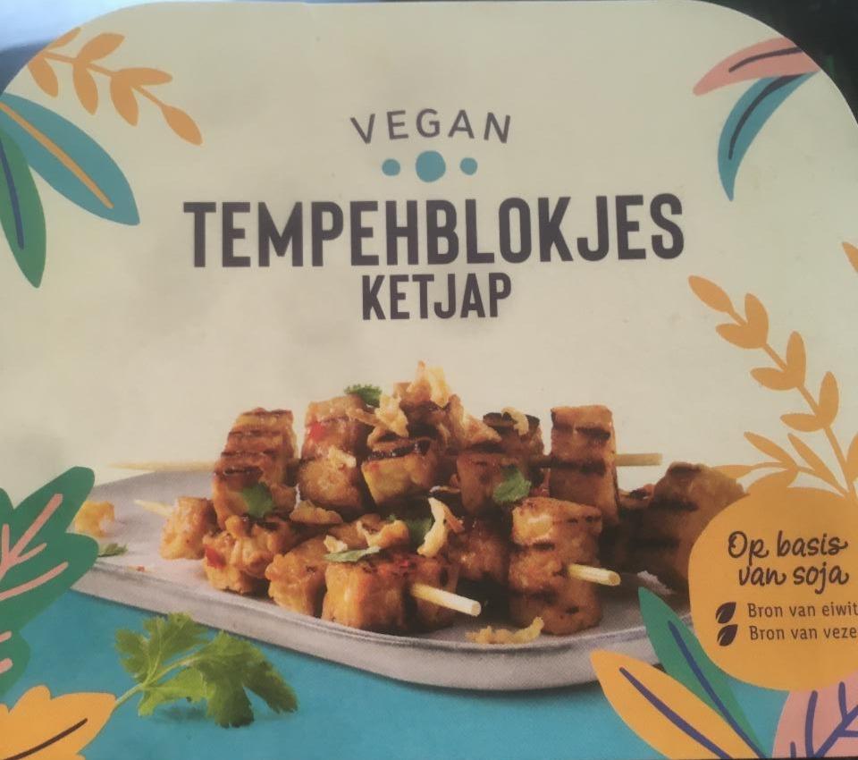 Fotografie - tempehblokjes Vegan