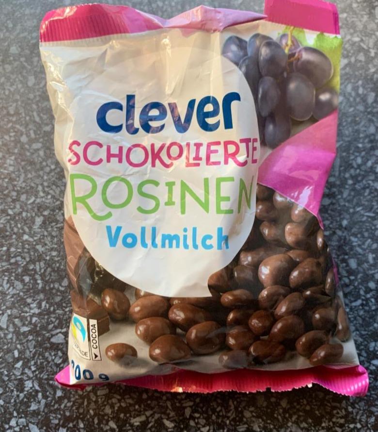 Fotografie - Schokolierte Rosinen Vollmilch Clever