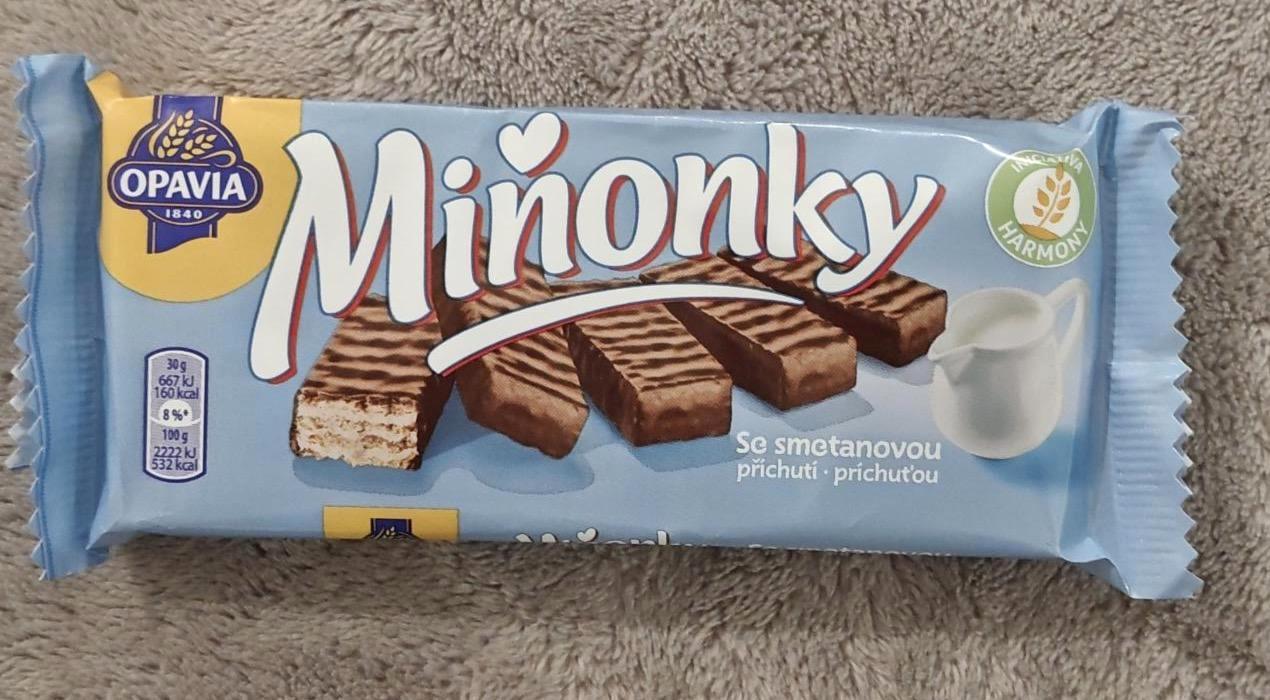 Fotografie - Miňonky se smetanovou příchutí Opavia