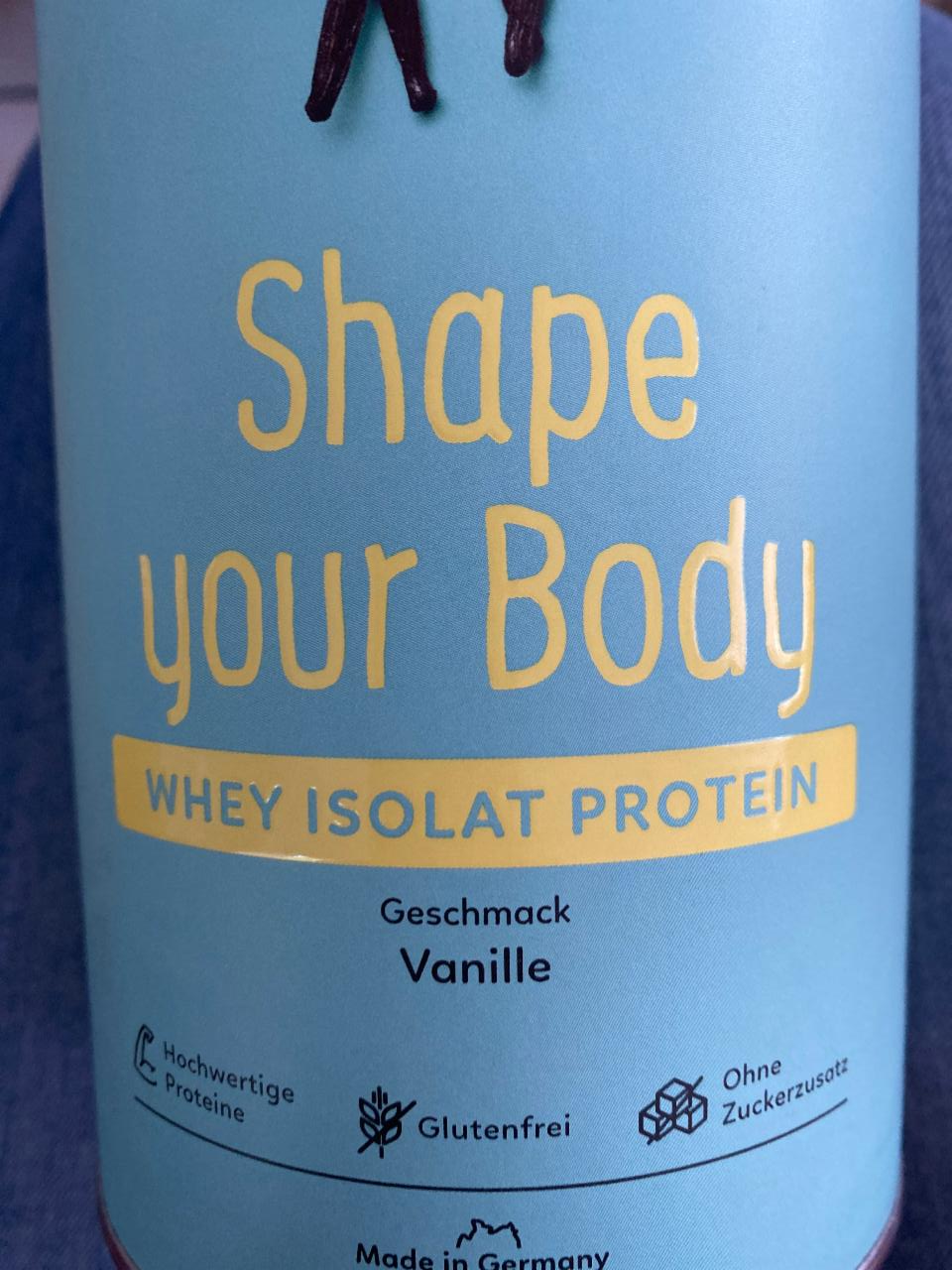 Fotografie - Shape your Body whey isolat protein