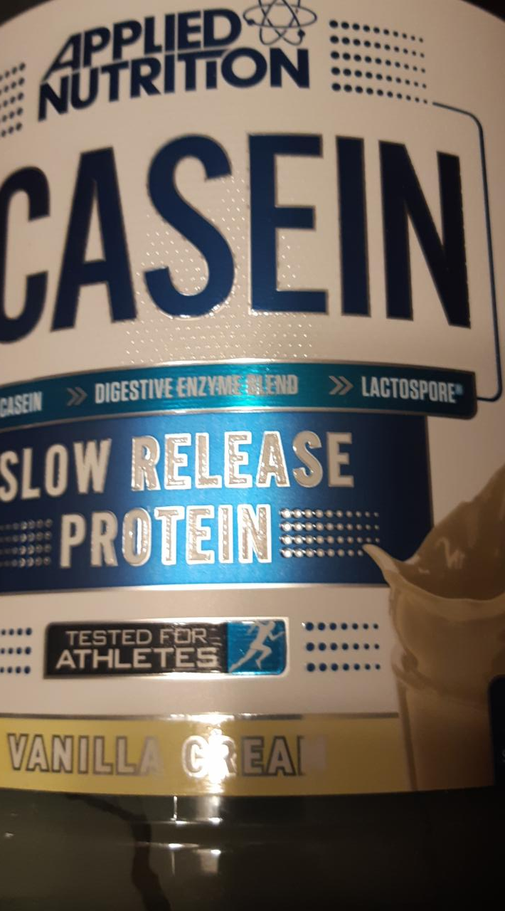 Fotografie - 100% Micellar Casein Protein Vanilla Cream Applied Nutrition