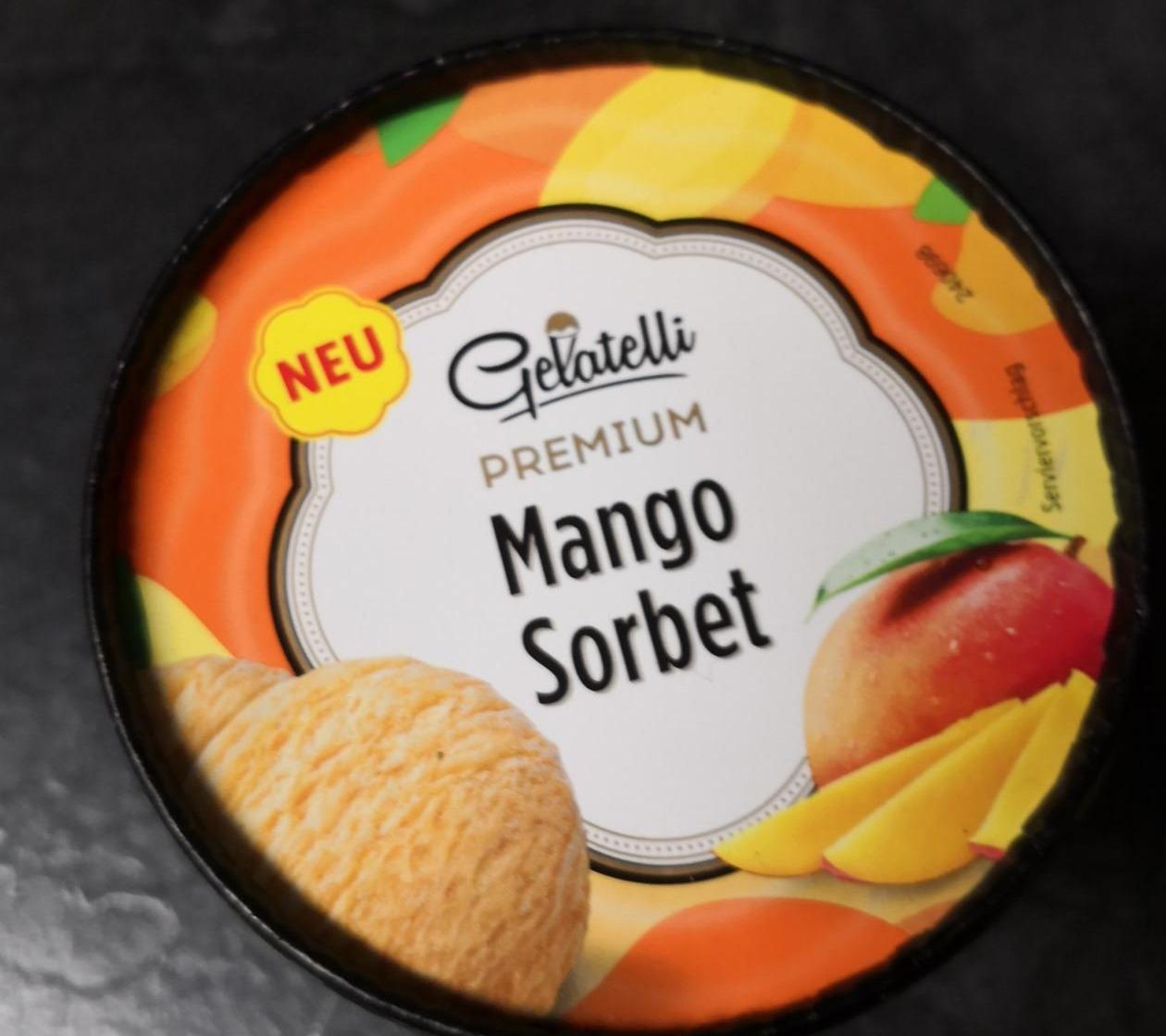 Fotografie - Premium Mango Sorbet Gelatelli