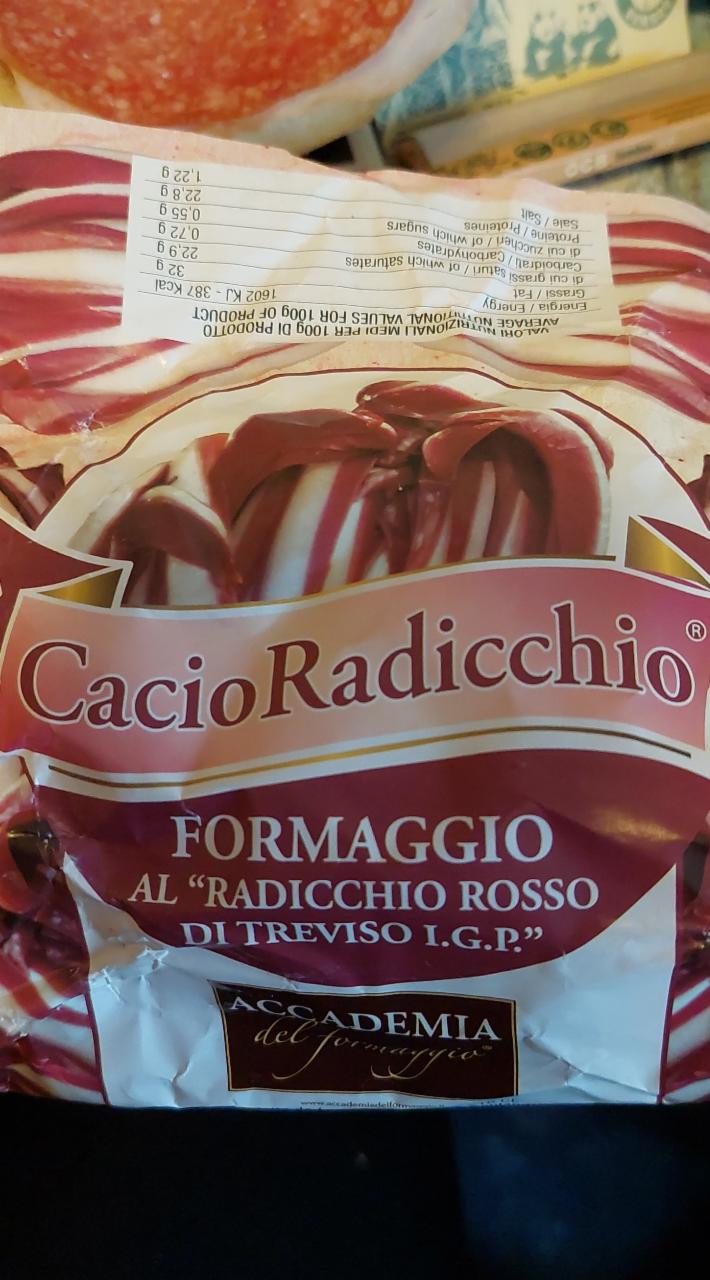 Fotografie - Cacio radicchio Formaggio 