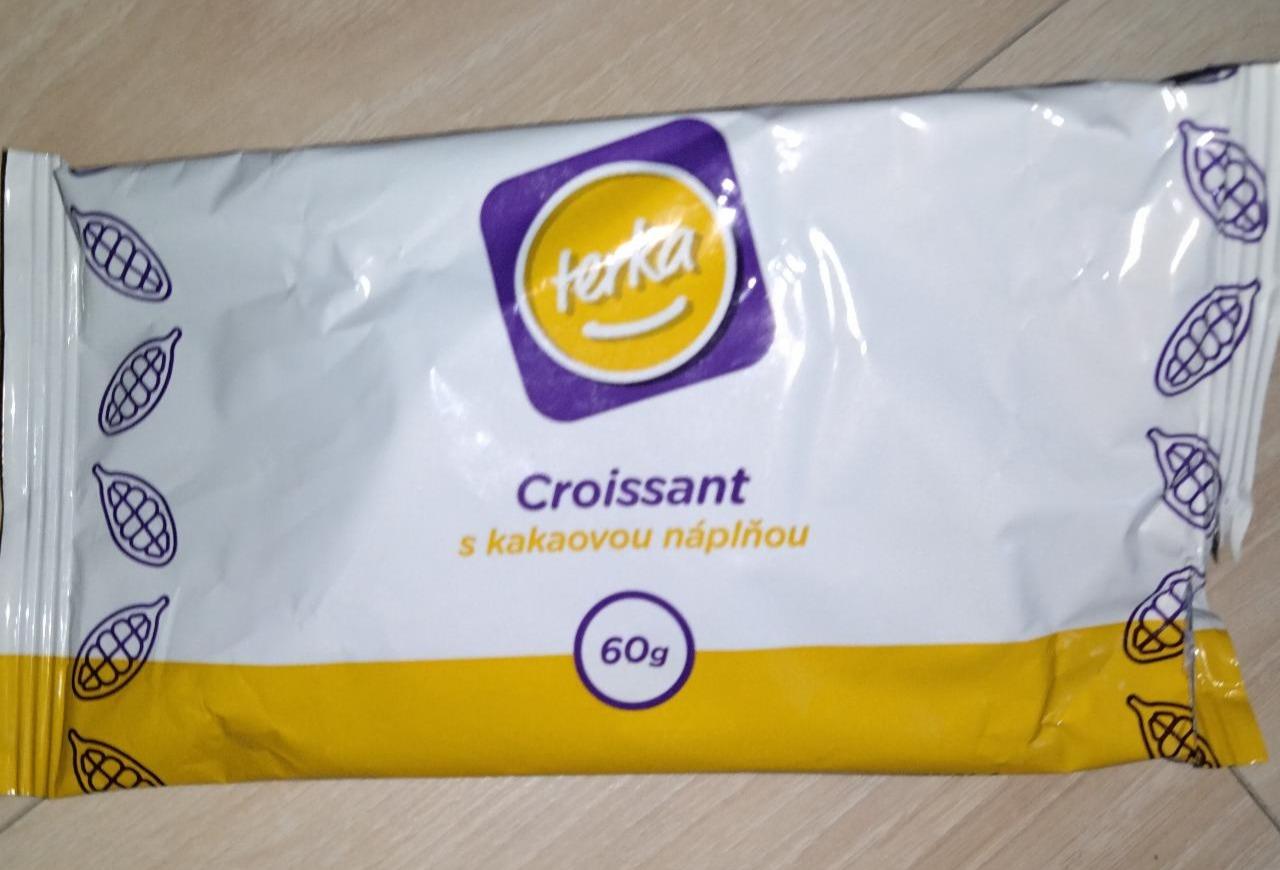 Fotografie - Croissant s kakaovou náplňou Terka