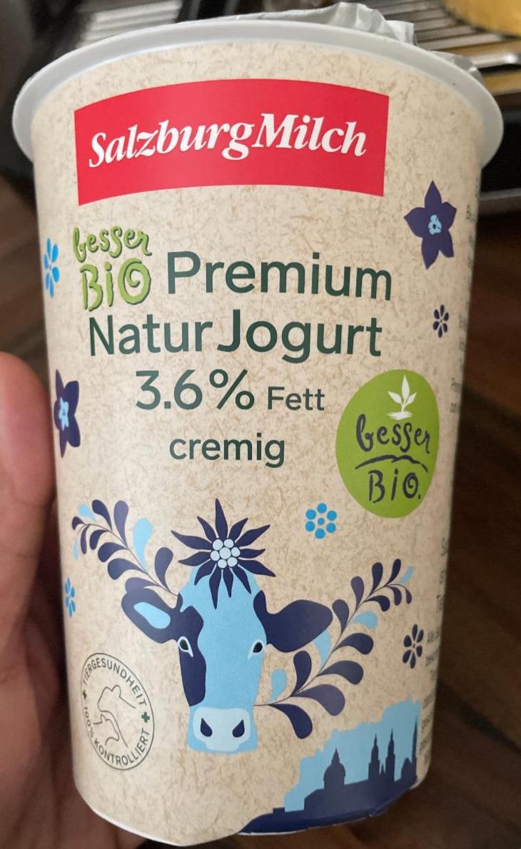 Fotografie - Premium Natur Jogurt 3,6% Fett cremig SalzburgMilch