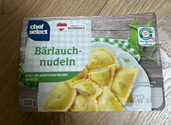 Fotografie - Bärlauch-nudeln Chef Select