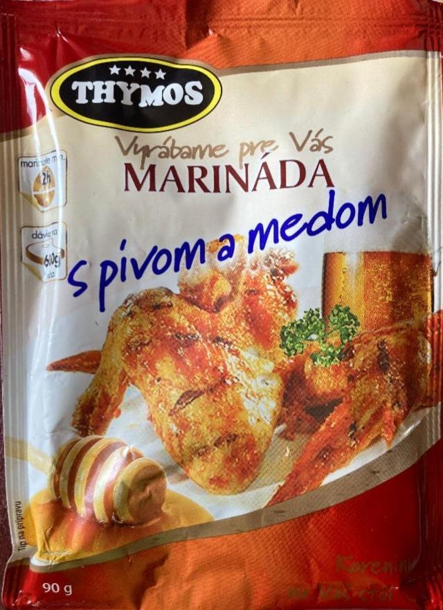 Fotografie - Thymos Marináda s pivom a medom