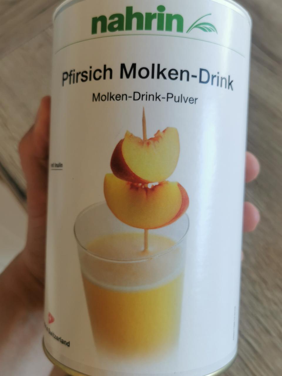 Fotografie - Pfirsich Molken-Drink nahrin