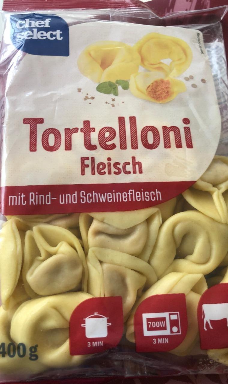 tortelloni fleisch chef select hodnoty kJ nutričné - a kalórie