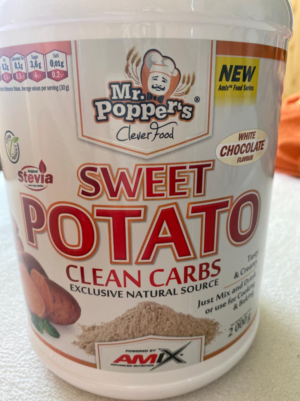 Fotografie - sweet potato clean carbs