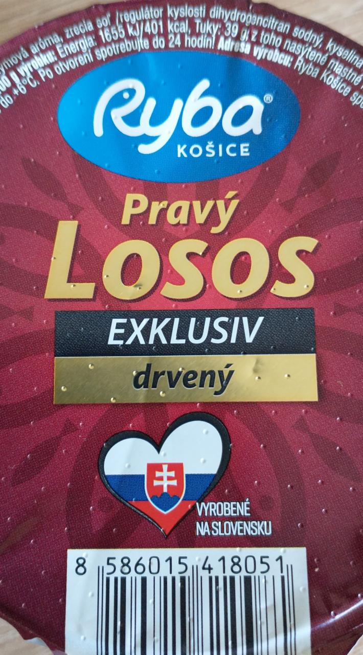 Fotografie - Pravý Losos Exklusiv drvený Ryba Košice