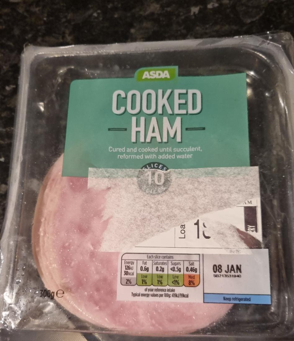 Fotografie - cooked ham asda