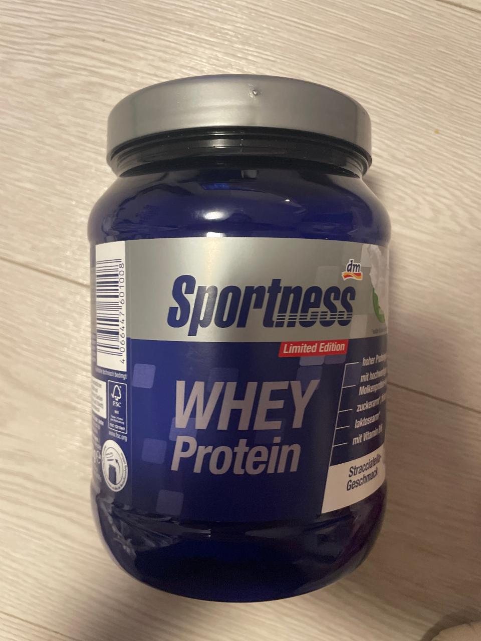 Fotografie - Whey Protein Stracciatella Sportness