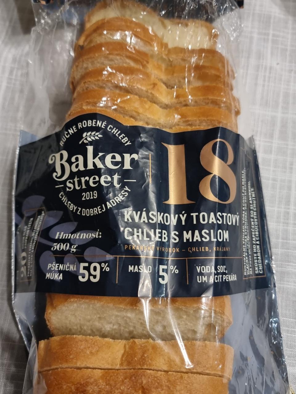 Fotografie - Chlieb kváskový toastový s maslom Baker Street