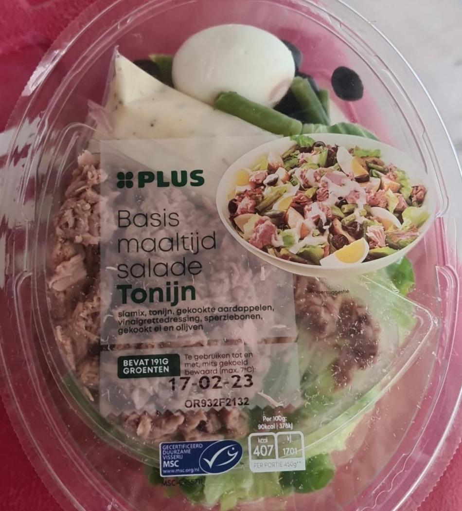 Fotografie - Basis maaltijd salade Tonijn Plus