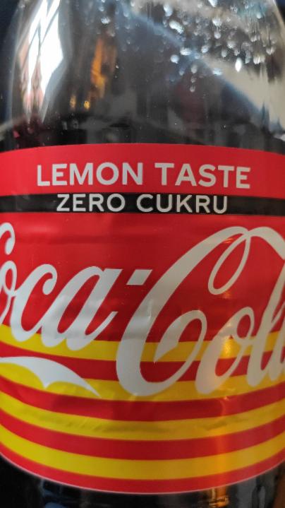 Fotografie - Coca-Cola Zero Lemon taste