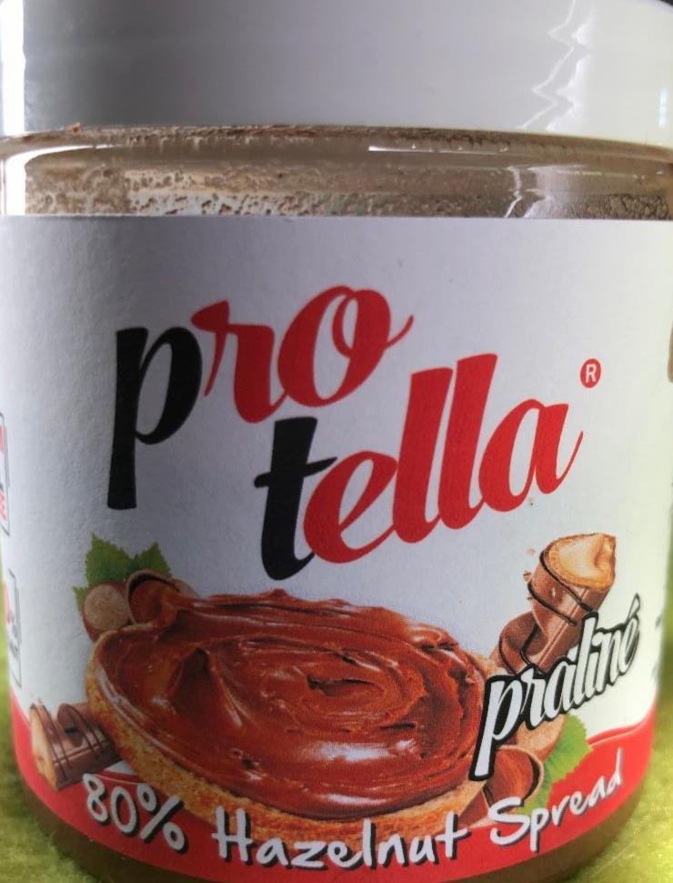 Fotografie - Protella praliné 80% hazelnut spread