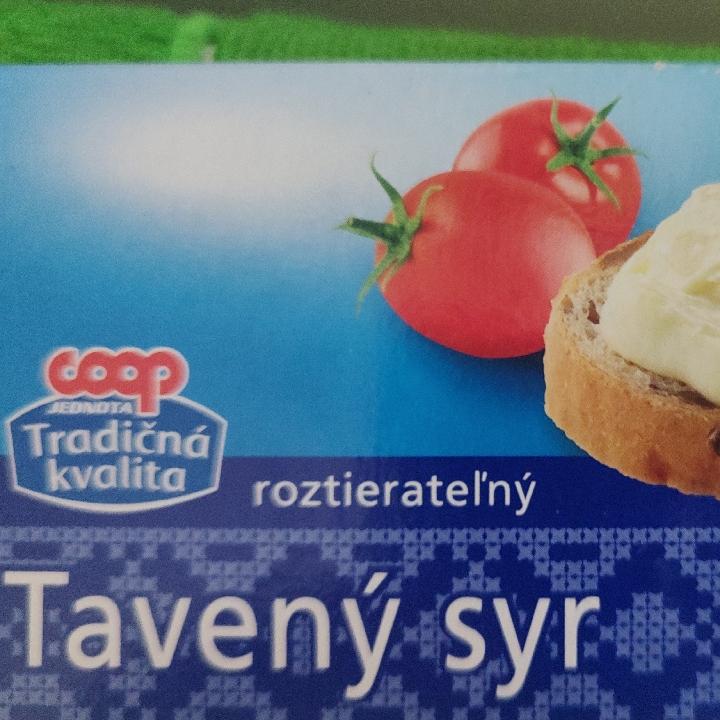 Fotografie - Tavený syr roztierateľný Coop Jednota Tradičná kvalita