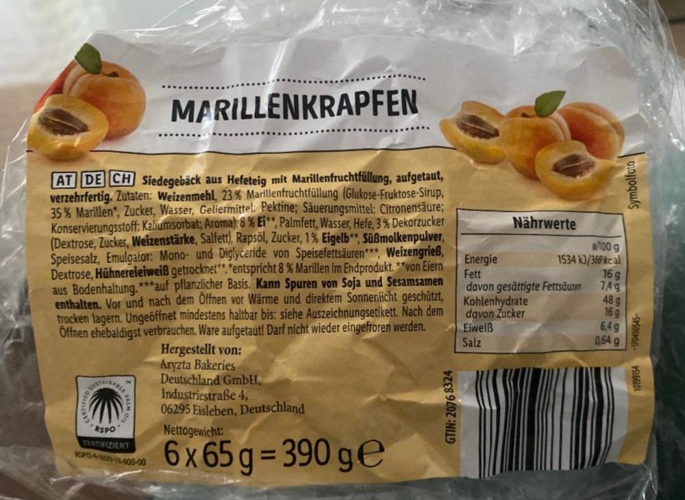 Fotografie - Marillenkrapfen Aryzta Bakeries