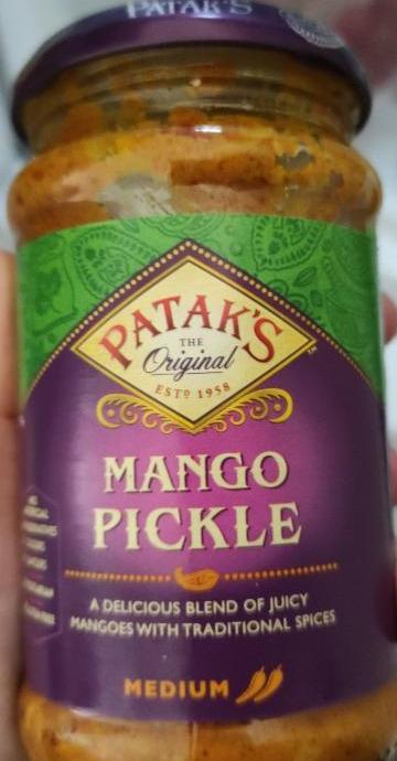 Fotografie - Patak's Mango Pickle