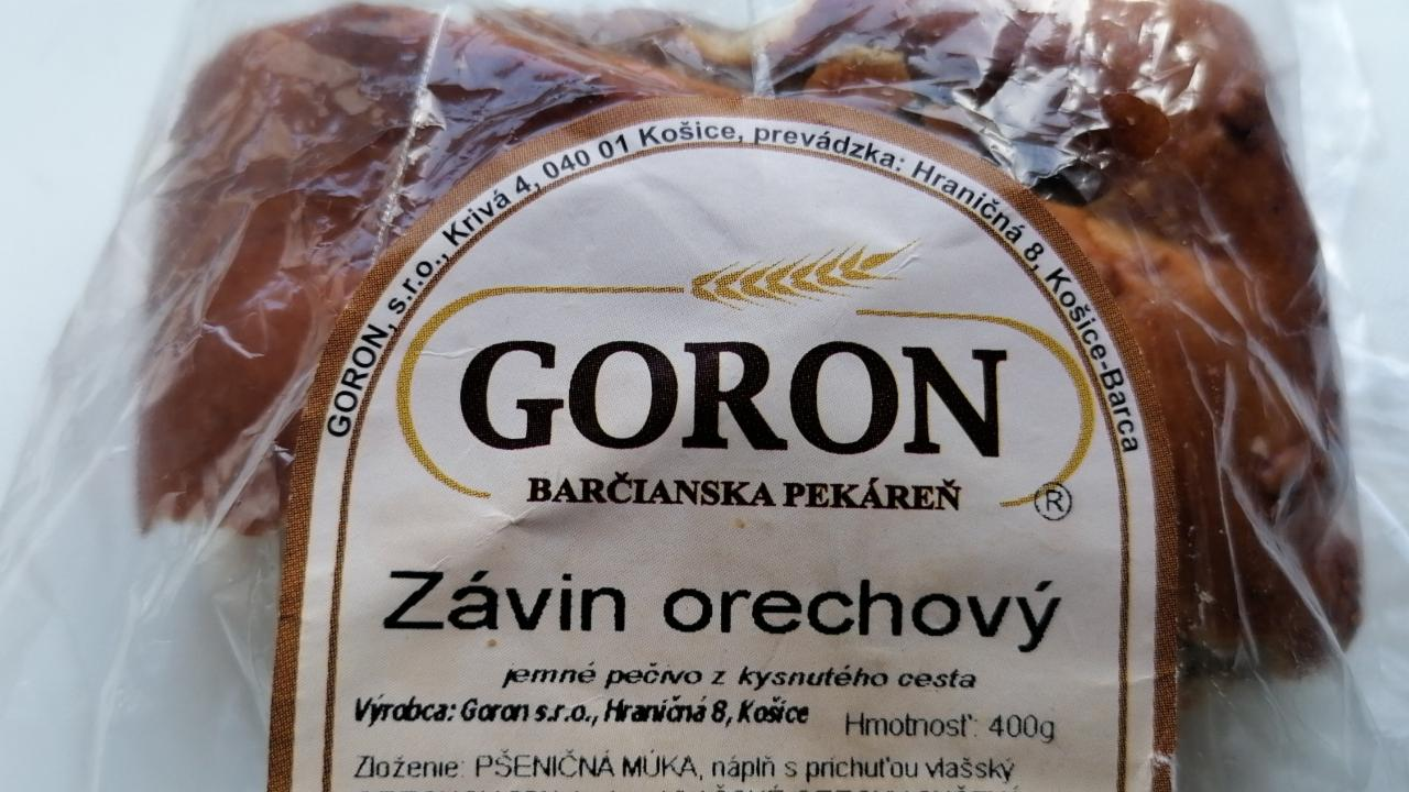 Fotografie - Závin orechový Goron