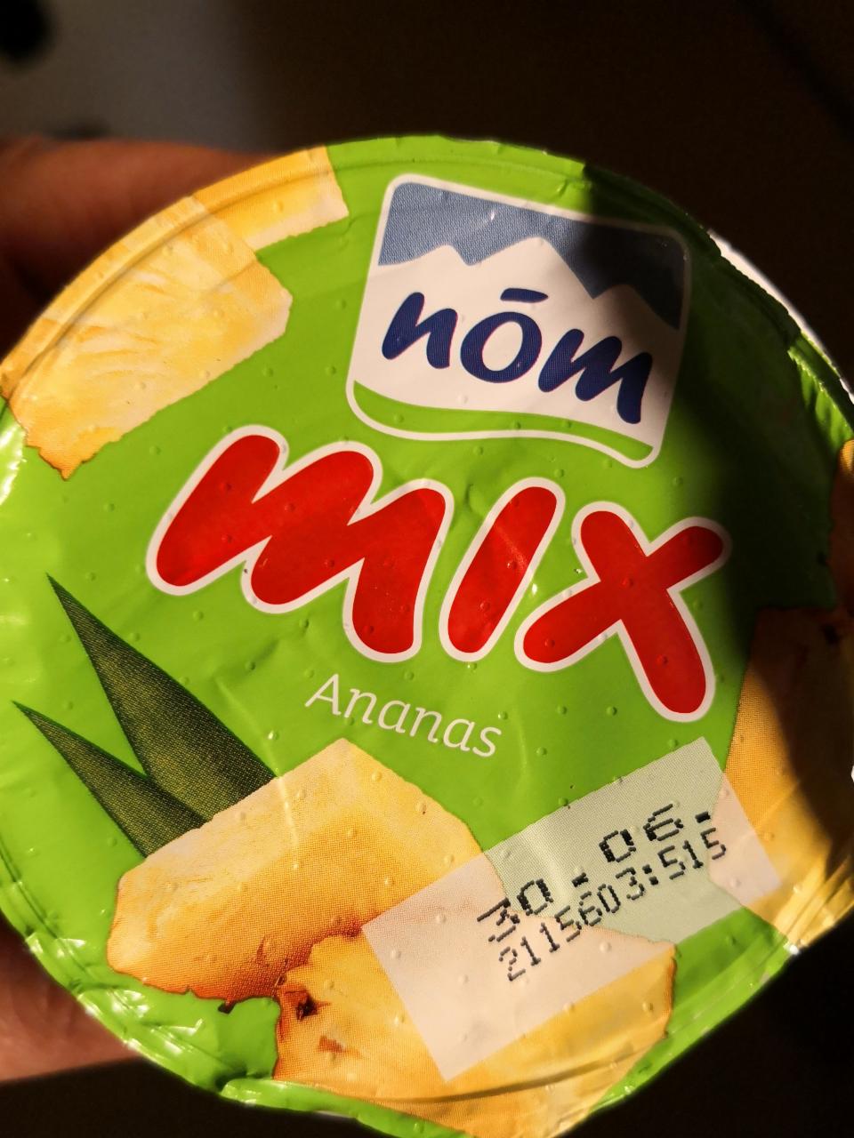 Fotografie - Nöm Mix Ananas Joghurt