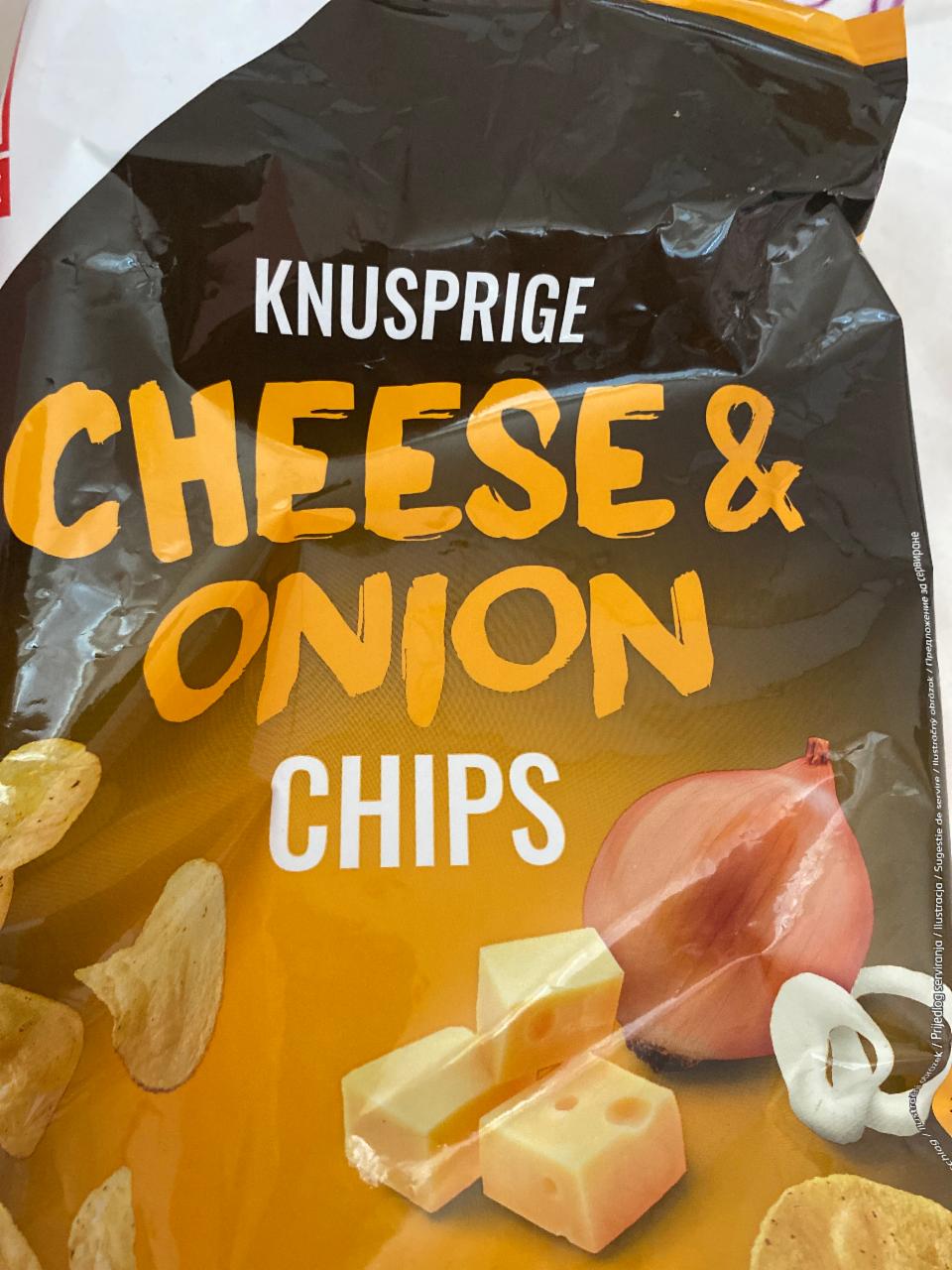 Fotografie - Knusprige cheese & onion chips K-Classic