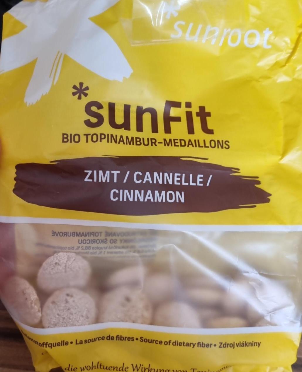 Fotografie - Sunfit bio topinamburové medailónky so škoricou Sunroot