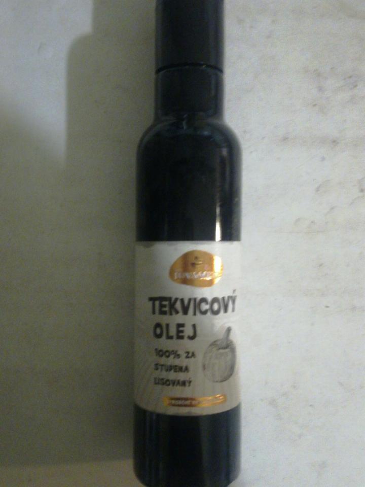 Fotografie - Tekvicový olej 100 % za studena lisovaný