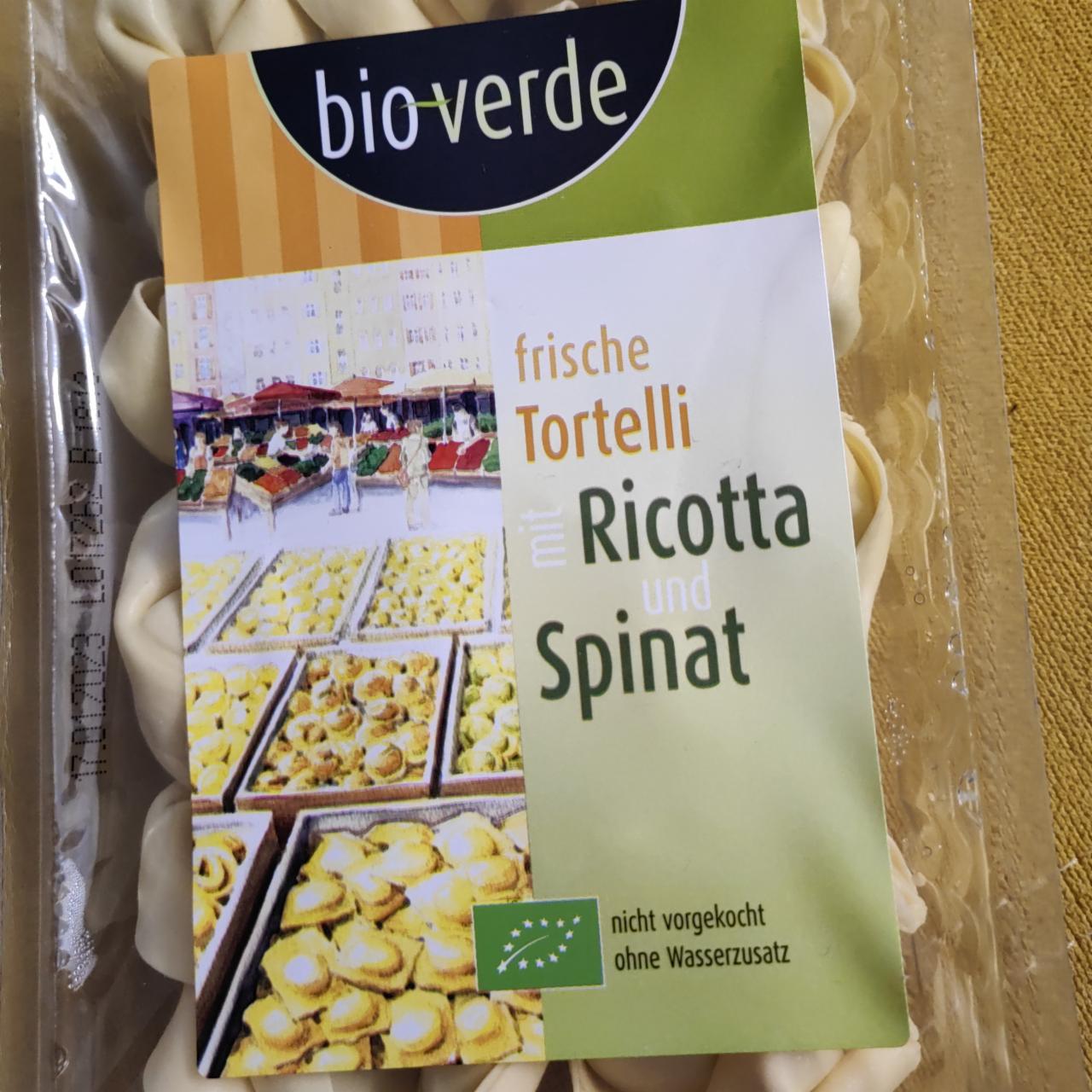 Fotografie - Frische tortelli mit ricotta und spinat Bio Verde