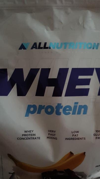 Fotografie - Whey protein banán All Nutrition