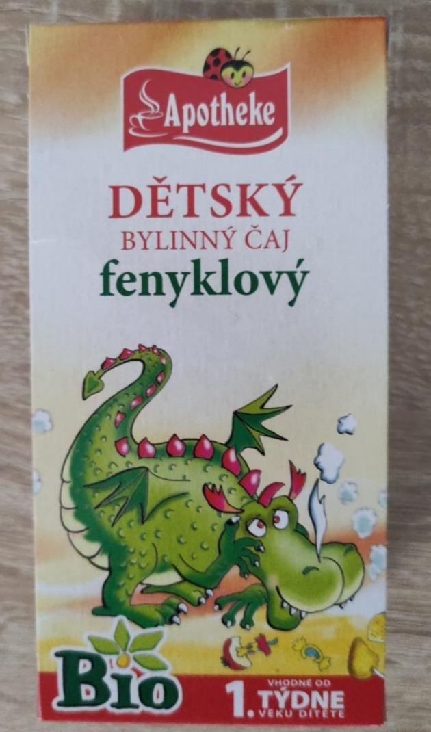 Fotografie - Detský bylinný čaj feniklový Apotheke