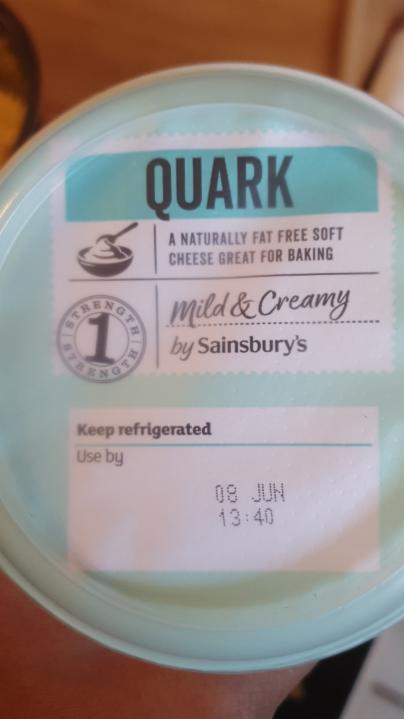 Fotografie - quark mild & creamy Sainsbury´s