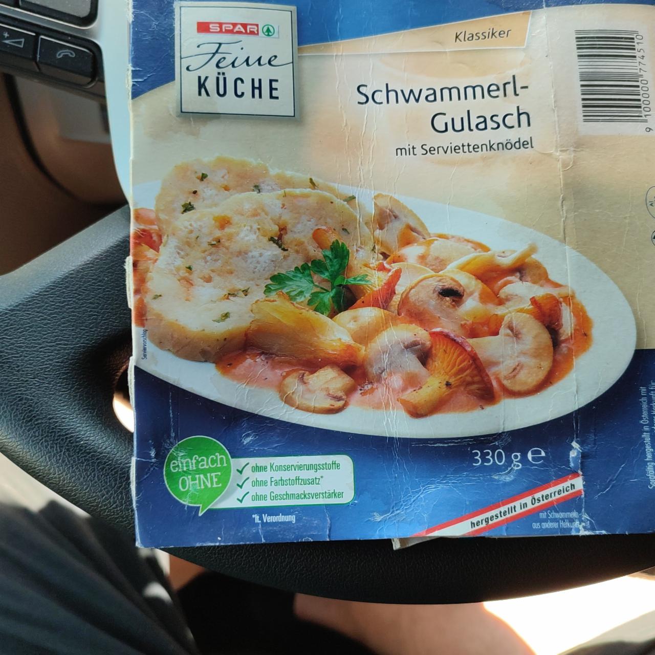 Fotografie - Schwammerl Gulasch