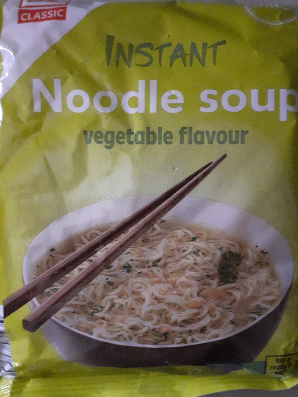 Fotografie - Instant Noodle soup vegetable flavour K-classic